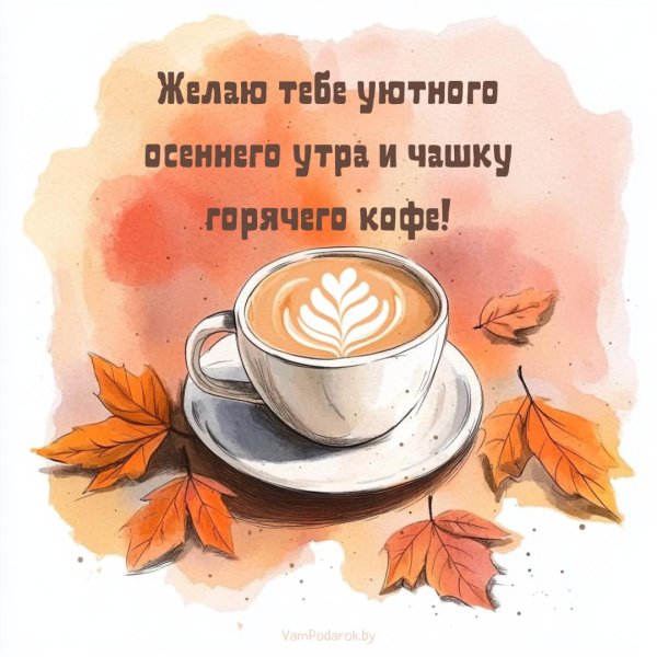 уютного осеннего утра