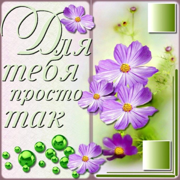 для тебя открытка
