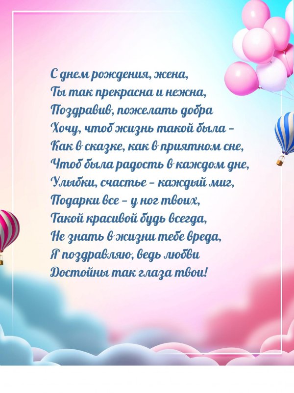 на день рождения поздравления