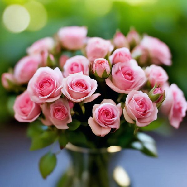 роза кустовая