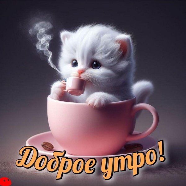 доброго утра с котиками