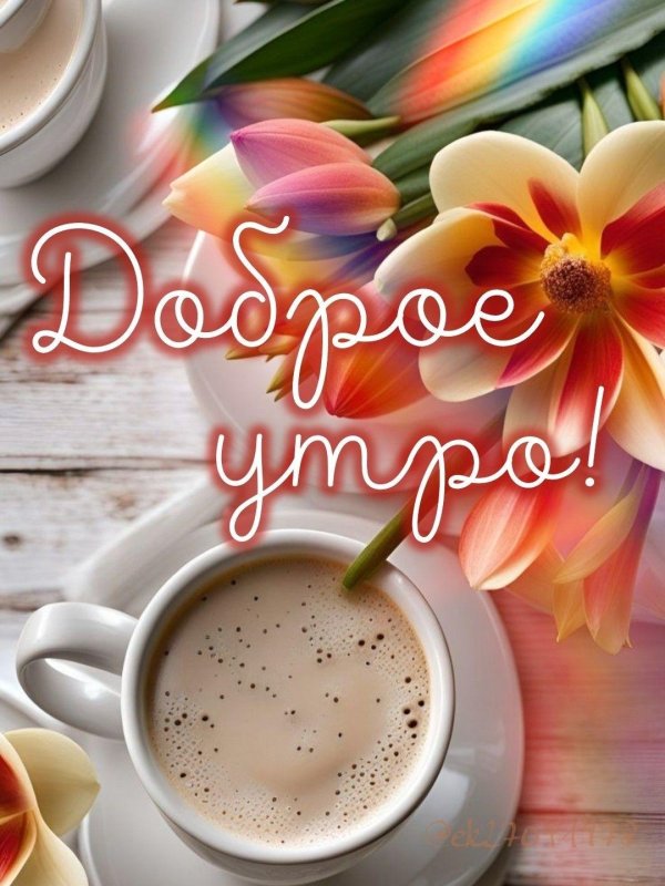 с добрым утром красивые необычные