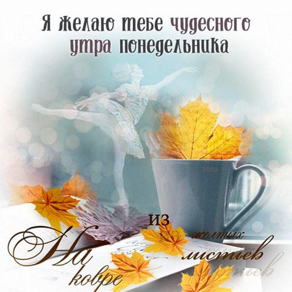 теплого осеннего утра