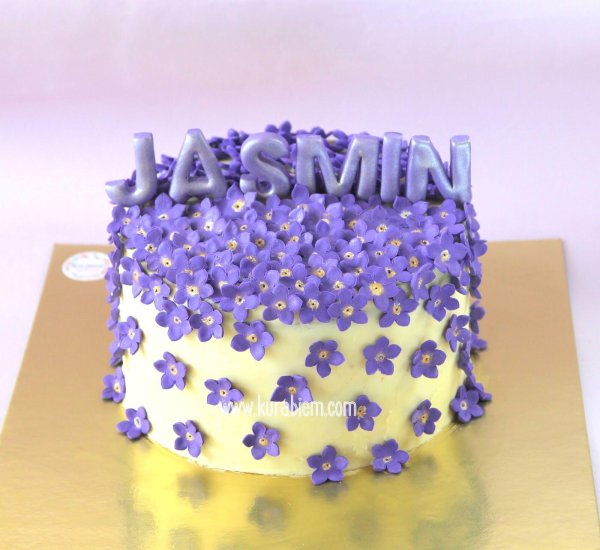 лавандовый торт