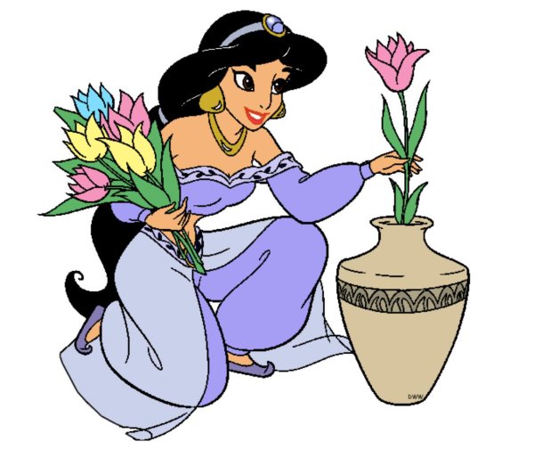 жасмин из мультика