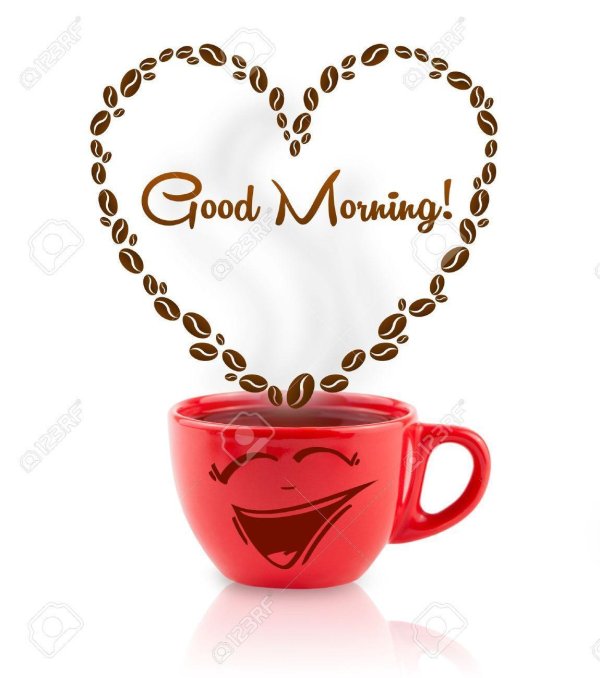 чашка кофе с сердцем