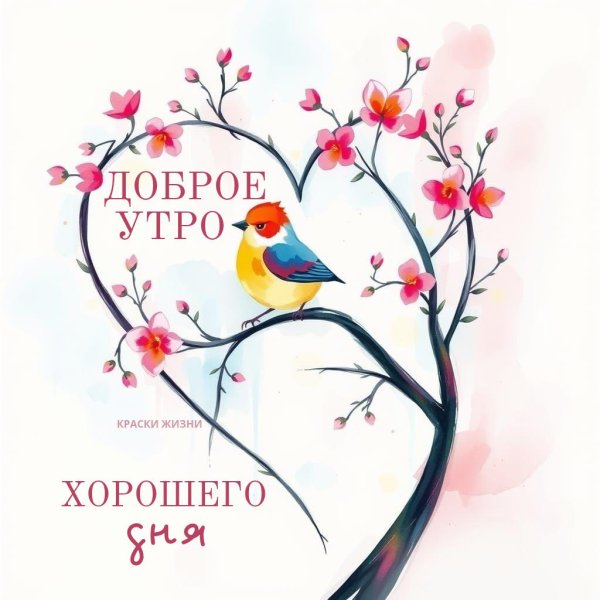 доброе утро краски жизни