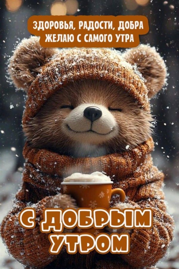доброго теплого утра