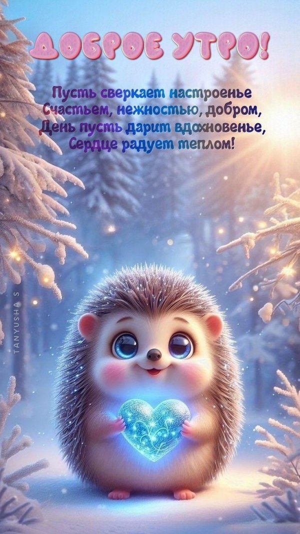 доброго утра зима