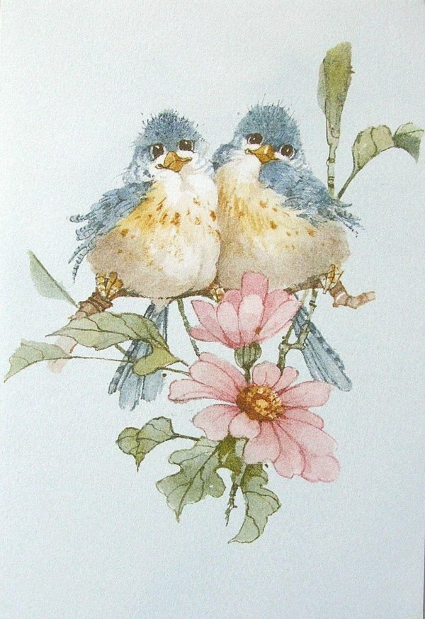 каролин шорс райт акварели