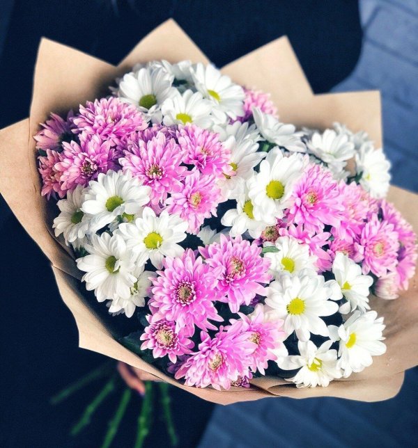 букет хризантем