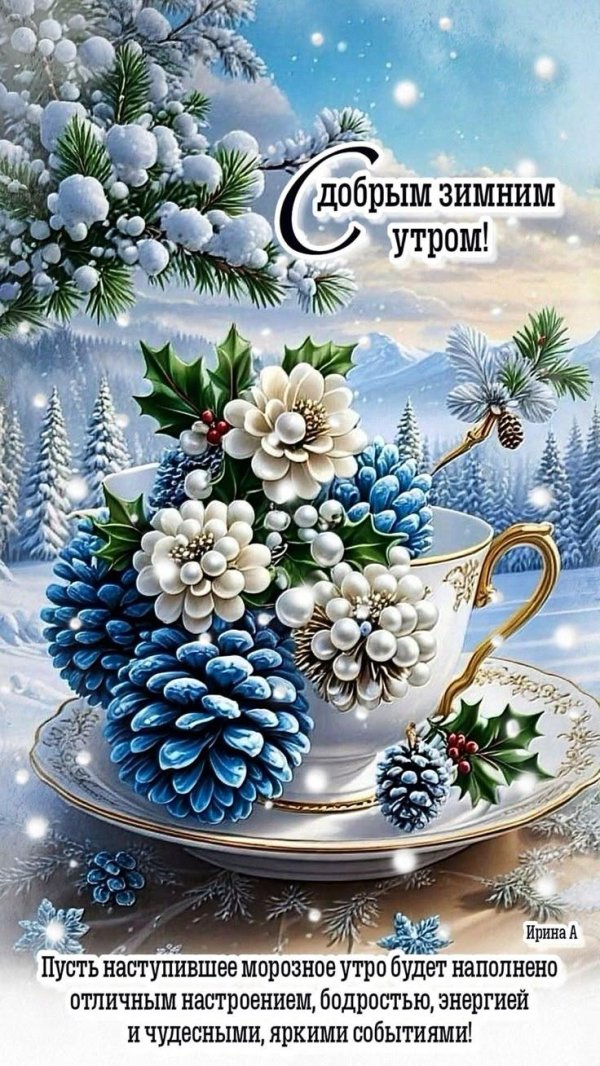 зимнего доброго утра