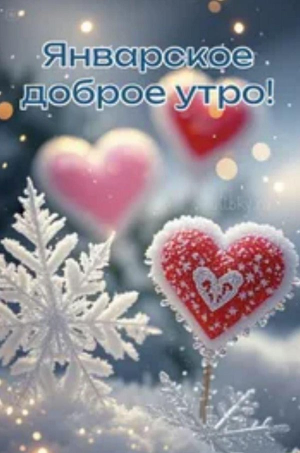 доброго утра зима