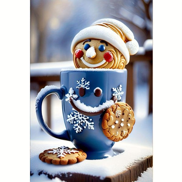 новогодние чашки