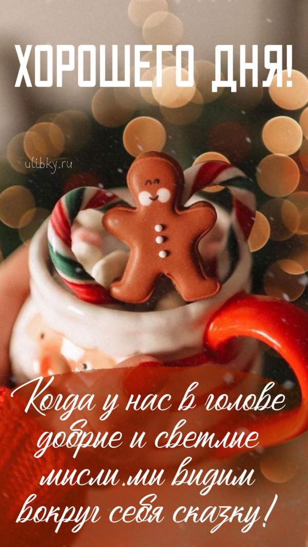 хорошего зимнего дня и отличного настроения