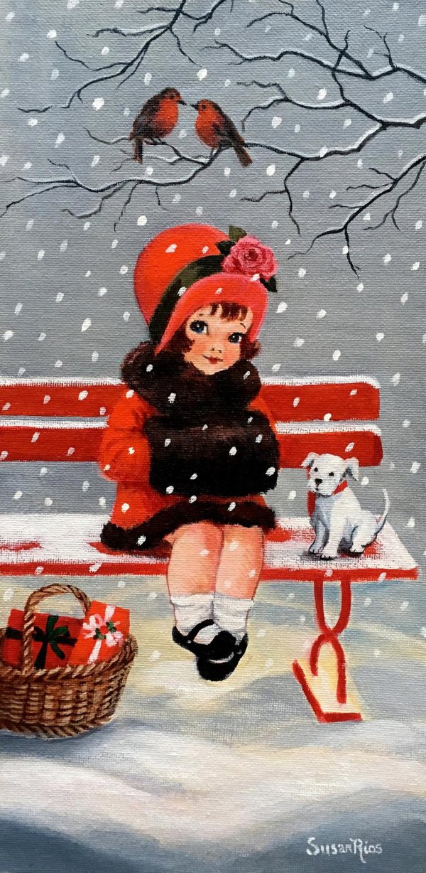 рождественские иллюстрации