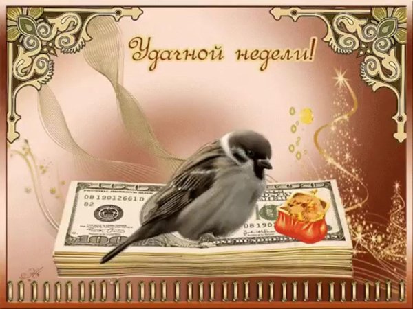 хорошей недели открытка