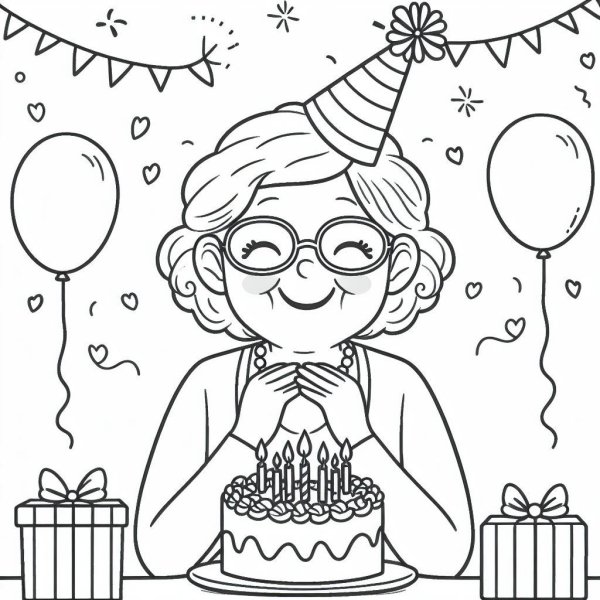 С днем рождения бабуля