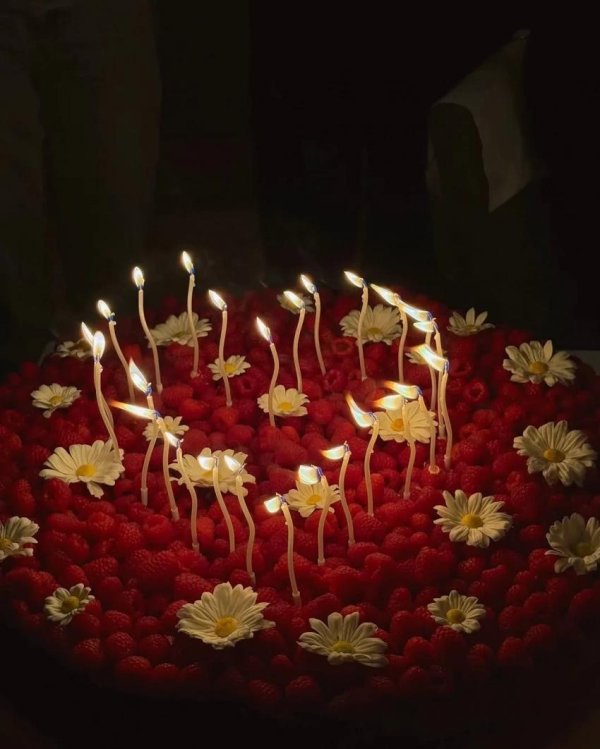 тортик со свечками