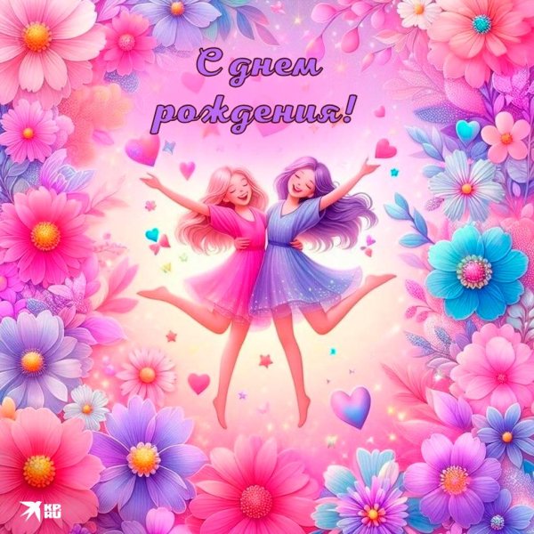 открытки для девочек на день рождения