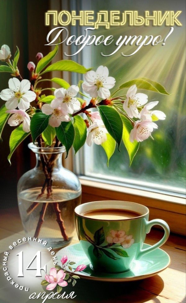 с добрым весеннем утром