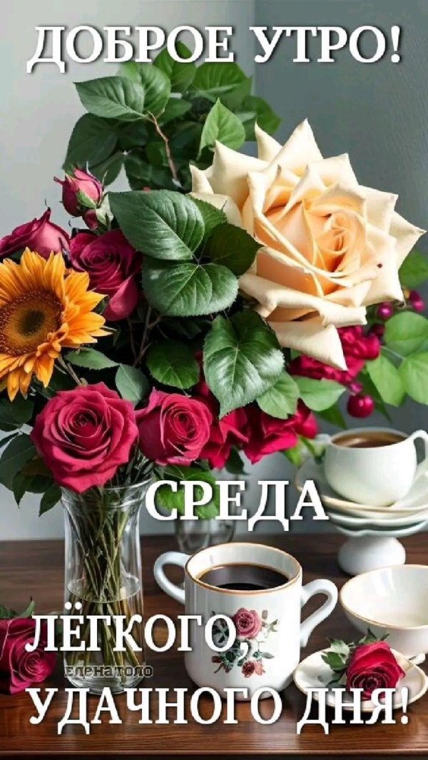 доброго утра среда