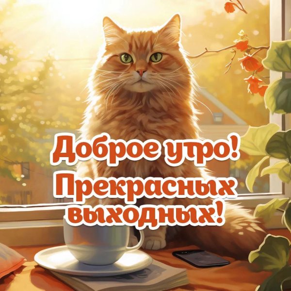 доброе утро прекрасных выходных