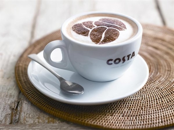 чашка costa coffee