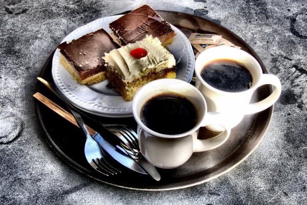 кофе пирожное
