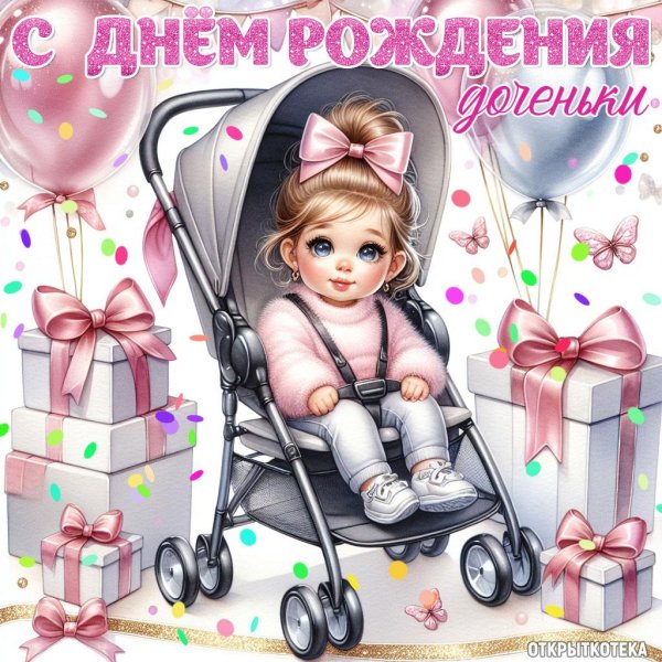 поздравление дочери