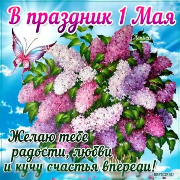 Доброе утро с 1 мая
