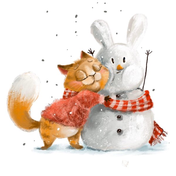 новогодние иллюстрации