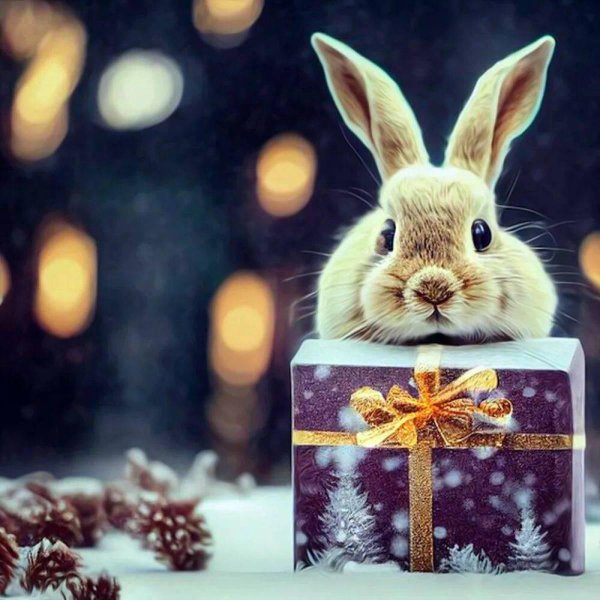 красивые кролики