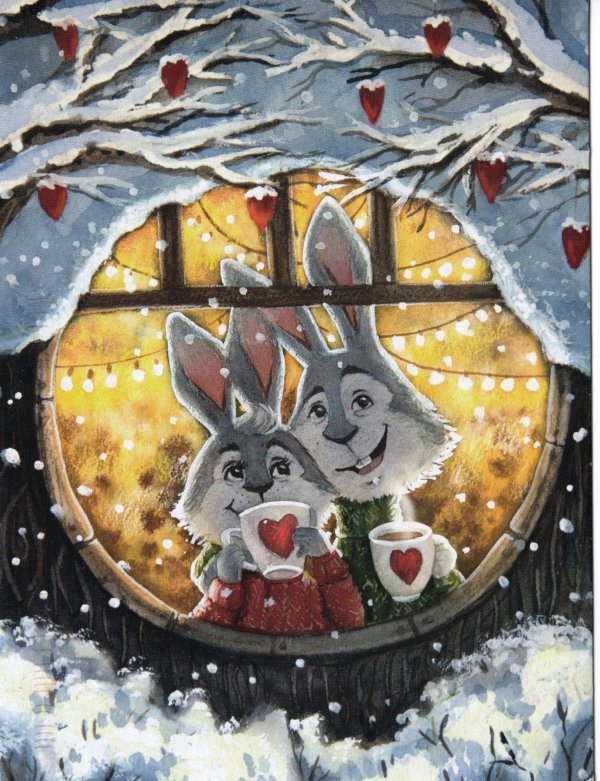 иллюстратор диана лапшина рождество