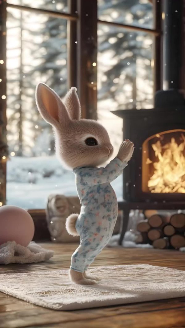 заяц красивый