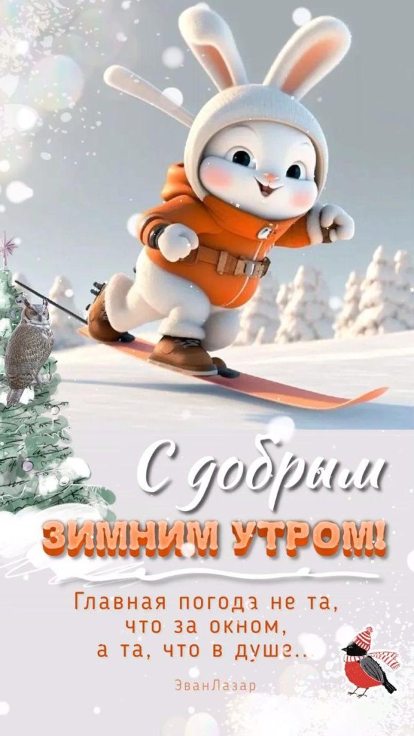 доброго утра зимнего