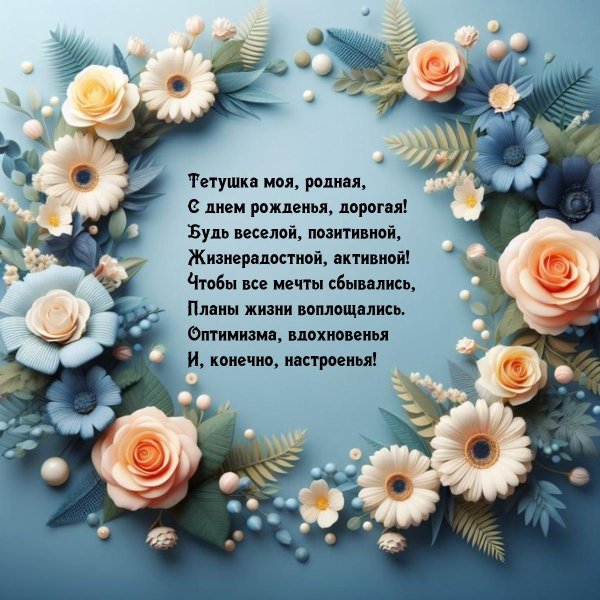 день рождения для женщины поздравление