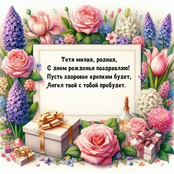 открытка тёще на день рождения