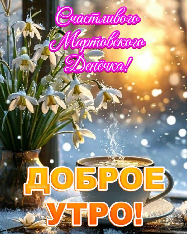 доброго утра весна