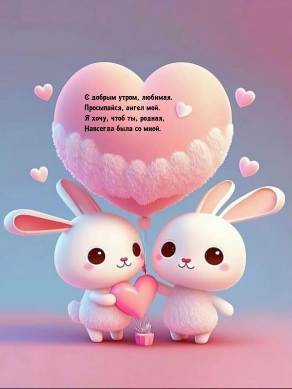 влюбленные зайки