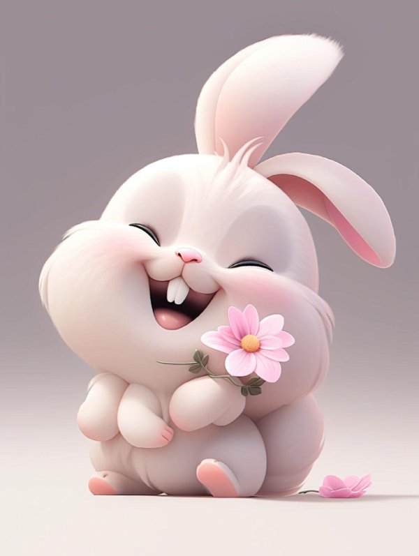 радостный зайчик