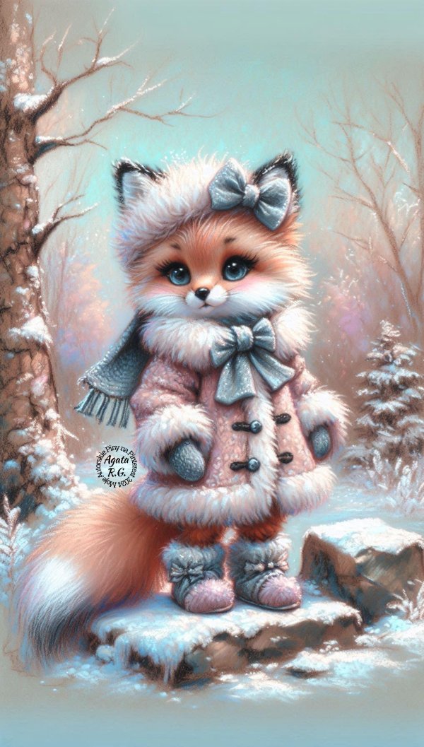 лисичка иллюстрация