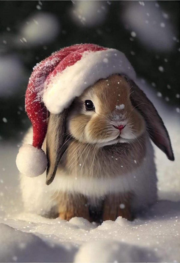 новогодние зайцы