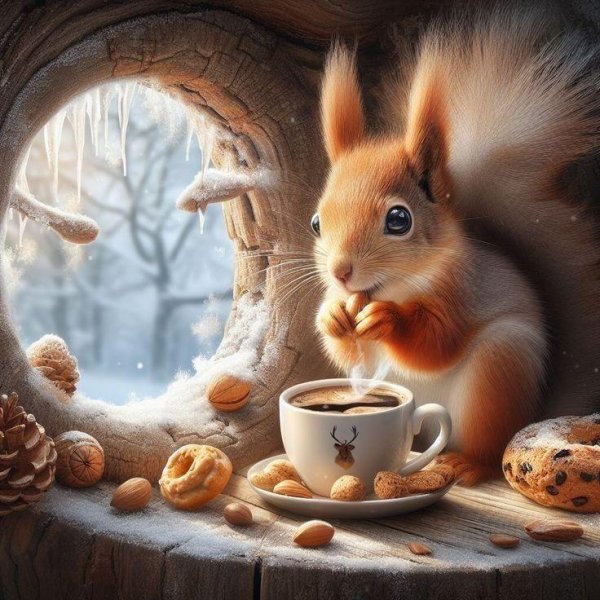 белка иллюстрация