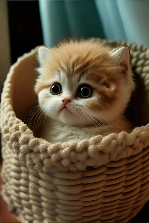 котенок красивый