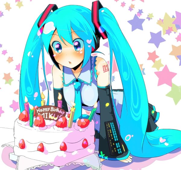 день рождение мику хацунэ