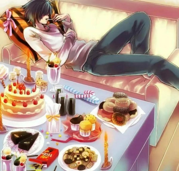 аниме парень красивый