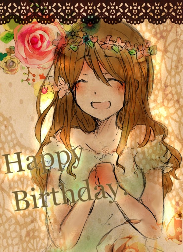 аниме поздравление