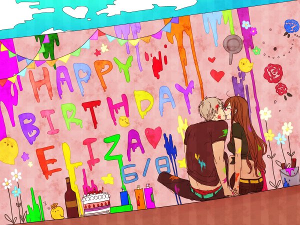 арт на день рождения