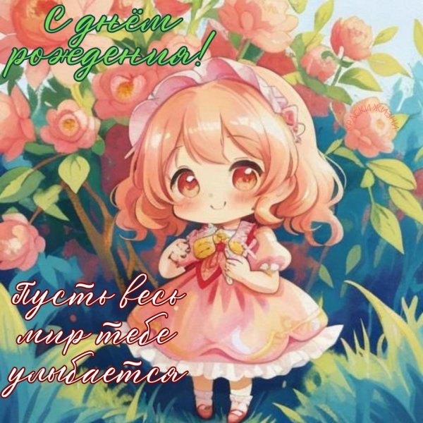 малышка аниме